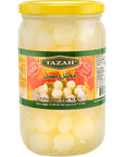 Tazah Onion Pickle 235 OZ 660g Egyptian PIckled Onions