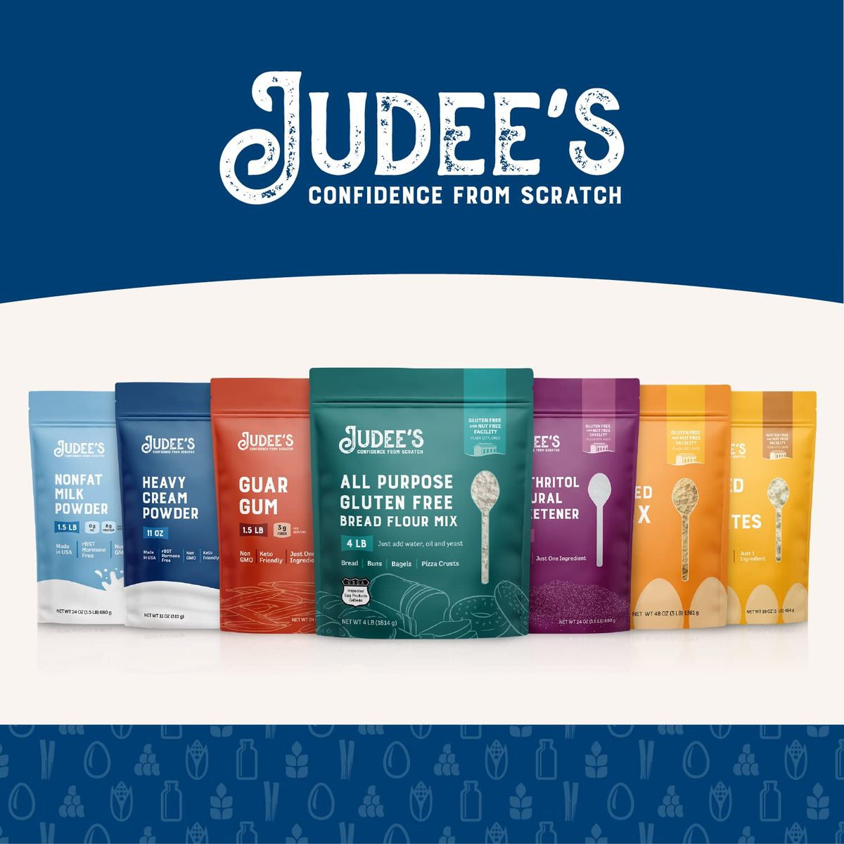 Judees Oat Milk Powder 3 lb  Vegan NonGMO SoyFree GlutenFree and NutFree  Dairy Alternative  Use for Baking  Blends Well in Shakes and Smoothies  Add to Your Favorite Coffee and Drinks