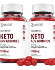 Justified Laboratories (2 Pack) Slim DNA Keto ACV Gummies - 1000MG