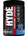 ProSupps Mr. Hyde Signature Series Pre-Workout Energy Drink - Intense Sustained Energy, Focus & Pumps with Beta Alanine, Creatine, Nitrosigine & TeaCrine (60 Servings Blue Razz Popsicle)