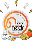 NECTR Nootropic Energy Pouches • Iced Mango • Cognizin • Caffeine • 16 pouches • Nicotine Free • Sugar Free • 1 Can