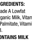 Horizon Organic ShelfStable 1 Low Fat milk Boxes 8 Fl Oz Pack of 18