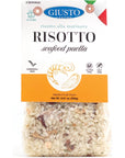 Giusto Sapore Italian Risotto  Seafood  All Natural Gluten Free No Added Salt  Premium Gourmet 34 Serving Size 881 oz  Imported from Italy and Family Owned