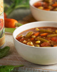 Amy’s Soup, Vegan Chunky Vegetable Soup, Gluten Free, Made with Organic Vegetables, Canned Soup, 14.3 Oz (12 Pack)