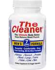 Century Systems The Cleaner Detox, Powerful 7-Day Complete Internal Cleansing Formula for Men, Support Digestive Health, 52 Vegetarian Capsules