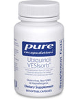 Pure Encapsulations Ubiquinol VESIsorb | Hypoallergenic Supplement | Enhanced Absorption of Active Antioxidant Form of CoQ10 | 60 Caplique Capsules