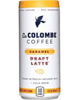 La Colombe Draft Latte ColdPressed Espresso and Frothed Milk  Real Caramel Made With Real Ingredients Grab And Go Coffee 9 Fl Oz Pack of 12