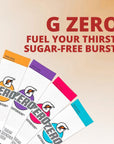 Gatorade G Zero Powder Packets Variety Pack 40 Packets of Gatorade Zero Powder Packets Ten Sugar Free Gatorade Powder Packets  Fruit Punch Orange Glacier Freeze Grape Plus a Zorrizon Wristband