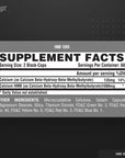 Nutrex Research HMB 1000 MG | Supports Muscle Recovery, Reduce Skeletal Muscle Damage, Increased Strength, Prevent Muscle Loss | 120 Capsules