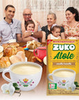 Zuko Atole Vanilla Instant Corn Starch Mix  Fortified with Vitamins  Just Add Hot Water  Microwaveable In Only 2 Minutes  16 Ounce Pack of 24