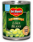 Fresh Cut Lima Beans by Del Monte 12 pack of 85 Oz Cans Bundled with a JFS Recipe Card