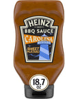 Heinz Carolina Mustard Style BBQ Sauce (18.7 oz Bottles, Pack of 6)