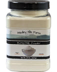 Buttermilk Powder by Medley hills farm 125 lbs in Reusable Container  Perfect powdered buttermilk for baking Perfect for Bread Biscuits Pancakes Cakes and Salad Dressing  NonGMO  Kosher  Made in USA