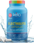 Keto Vitals Electrolyte Capsules | The Original Keto Electrolyte Pills Supplement | Salt Electrolyte Tablets for Hydration | Calorie-Free | Carb-Free KetoVitals Electrolyte Capsules