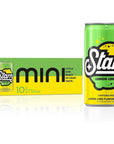 Starry Lemon Lime Soda - Caffeine Free, Mini Cans, 7.5 Ounce (Pack of 10)