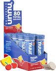 Nuun Sport Electrolyte Tablets for Proactive Hydration Fruit Punch 8 Pack 80 Servings