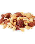 Amazon Brand  Happy Belly Mixed Nuts with Peanuts Roasted  Sea Salted 1 pound Pack of 1