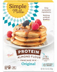 Simple Mills Just Add Water Almond Flour Pancake Mix, Original Protein - Gluten Free, Plant Based, Paleo Friendly, Breakfast, 10.4 Ounce (Pack of 1)