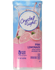 Crystal Light Pink Lemonade Drink Mix 12Quart 29Ounce Canister Pack Of 6