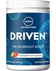 MRM Nutrition Driven Pre-Workout Powder 125mg Caffeine, 29 Servings