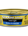 StarKist Selects Solid Light Tuna in Water Can Tuna in Water  45 Ounce Pack of 12