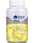 Trace Minerals | Electrolyte Stamina Gummies | Boost Energy, Endurance, & Muscle Stamina | Supports Hydration | Vegan | Lemon Lime | 90 Count (30 Servings)