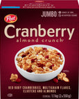 Post Cranberry Almond Crunch Cereal 11kg22 lbs Imported from Canada