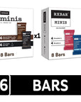 RXBAR Minis Protein Bars, Protein Snack, Snack Bars, Variety Pack (16 Bars)