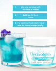 Keto Electrolytes Powder No Sugar - Made In The USA Electrolyte Mix for Women & Men - Hydrating Electrolyte Drinks for Energy, Muscle Function, & Appetite Control (Sour Blue Candy, 30 Servings)