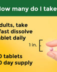 Nature Made Vitamin B12 3000 mcg, Easy to Take Sublingual B12 for Energy Metabolism Support, 40 Sugar Free Fast Dissolve Tablets, 40 Day Supply