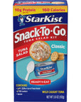 StarKist SnackToGo Ready to Eat Meals Tuna Salad Kit 36 oz 1 Pack Classic Tuna Salad with Crackers Kit