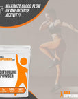 BULKSUPPLEMENTS.COM L-Citrulline Powder - Citrulline Supplement, Citrulline Pharmaceutical Grade, Citrulline Powder - Citrulline 3000mg, 3g per Servings, 167 Servings, 500g (1.1 lbs)