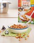 Leapin Lemurs Peanut Butter  Chocolate Organic Cereal 10 Oz Box Gluten Free