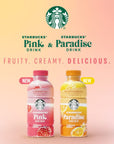 Starbucks Pink Drink Strawberry Acai with Coconut Milk 14oz Bottles 12 Pack