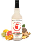 Top Hat Keto Sugar Free Ginger Beer Syrup  Moscow Mule Mix  Naturally Sweetened with Monk Fruit  Craft Soda Mixer Ginger Syrup for Cocktail Drinks  Just Add Seltzer Water  32oz Bottle