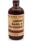 Sweet Haven Tonics Cocktail Mixer Lemon Basil  Lavender Handcrafted All Natural Fresh Local Ingredients with Zero Preservatives 2 Year Shelf Life 5 Star Cocktails Made Simple  8 Ounces