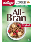 Kelloggs All Bran Original Cereal 525g185oz  Imported from Canada