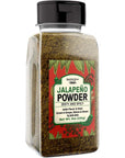 Unpretentious Jalapeno Powder Hot  Spicy Flavorful Seasoning Great in Soups  Salsas 8 Ounce