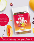 Kiss My Keto Fiber Gummies for Adults Sugar Free - Delicious Fruity Flavored Fiber Supplement Gummies for Digestive Health - Prebiotic Fiber Gummies, Gummy Fiber for Adults - 90 Count (1 Pack)