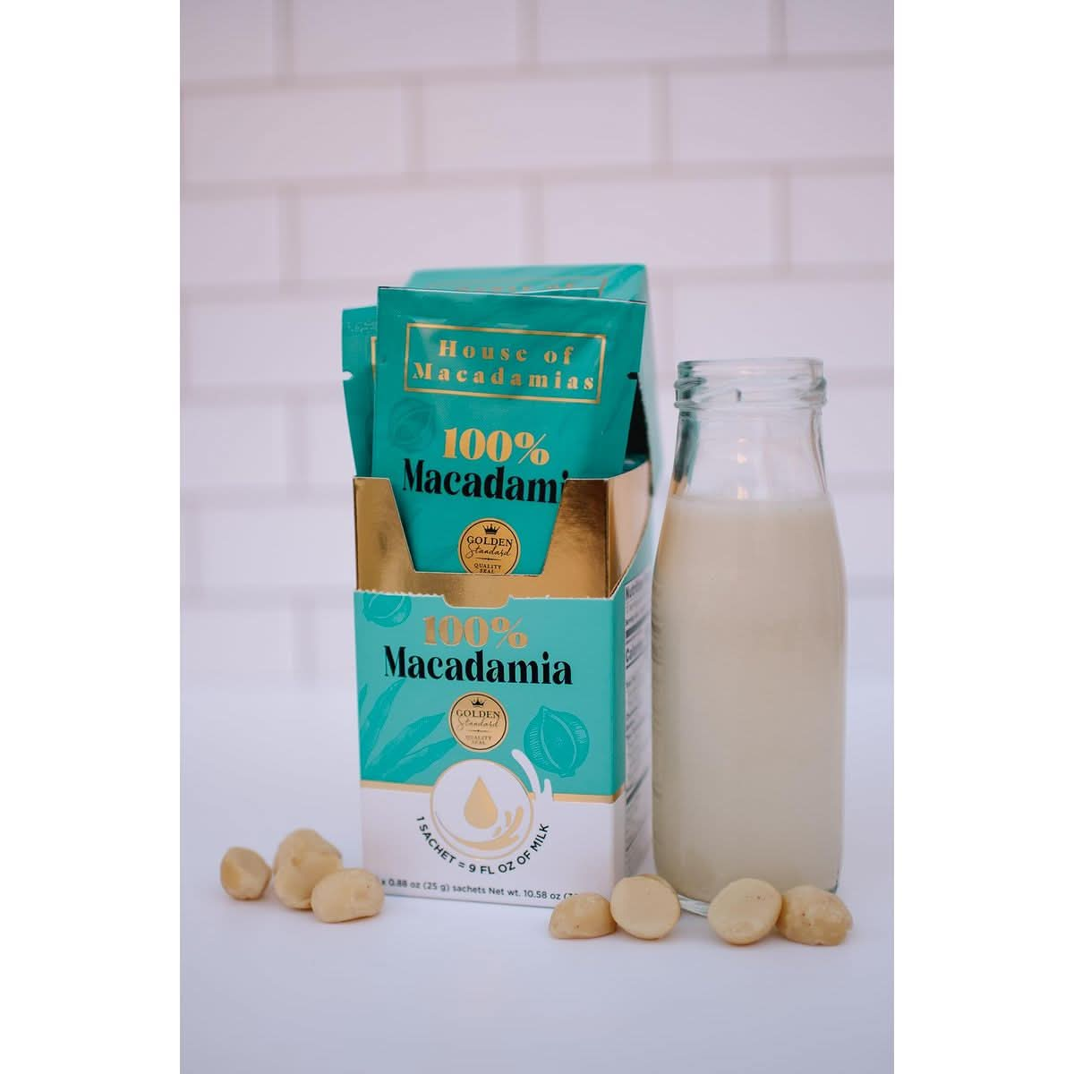 House of Macadamias 100 Macadamia Nut Milk Creamer Lactose Free Milk Dairy Free Milk Vegan Gluten Free Soy Free Unsweetened Keto Friendly 12 x 088oz