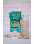 House of Macadamias 100 Macadamia Nut Milk Creamer Lactose Free Milk Dairy Free Milk Vegan Gluten Free Soy Free Unsweetened Keto Friendly 12 x 088oz