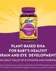 Nature's Way Alive! Prenatal Gummies with DHA, Supports Baby's Eye and Brain Development*, Orange and Raspberry Lemonade Flavored, 90 Gummies