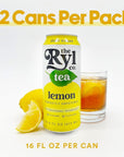 Ryl Iced Tea, Lemon, Antioxidant Superblend - 16.0 Fl Oz (12-Pack)