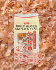 Shirakiku Authentic Dried Shaved Skipjack Tuna Hana Katsuo  Japanese Katsuobushi  Product of Japan 071oz  20g X 20 pack