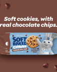 Pillsbury Soft Baked Cookies, Chocolate Chip, 9.53 oz, 18 ct