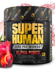 ALPHA LION Core Pre Workout Powder with Creatine for Performance, Beta Alanine for Muscle, L-Citrulline for Pump & Tri-Source Caffeine for Sustained Energy (30 Servings, Fruit Punch Flavor)