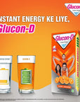 GluconD  Orange Flavoured Glucose Based Beverage Mix  200G