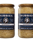 Bubbies Sauerkraut 25 Fl Oz Pack of 2