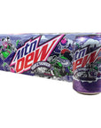 Mountain Dew Purple Thunder Berry Plum  Munchie Box Stash Pack of 12 12 Oz Cans Regular