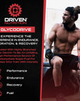 Driven GlycoDrive Highly Branched Cyclic Dextrin, 2lbs, Carbohydrate Powder - Replenish Muscle Glycogen Levels, Pre, Intra, & Post-Workout - Energy, Endurance, Fast Recovery